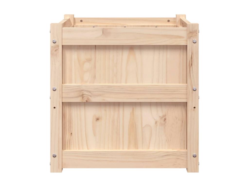 2-piece planters made of solid pine wood VGWG22645
