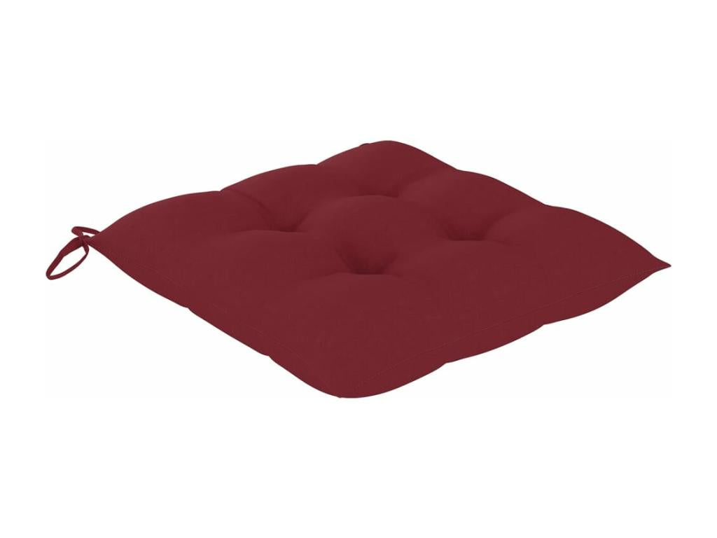 Ventoriq 4-Piece Outdoor Dining Chairs with Cushions, Solid Wood, UHSB31074