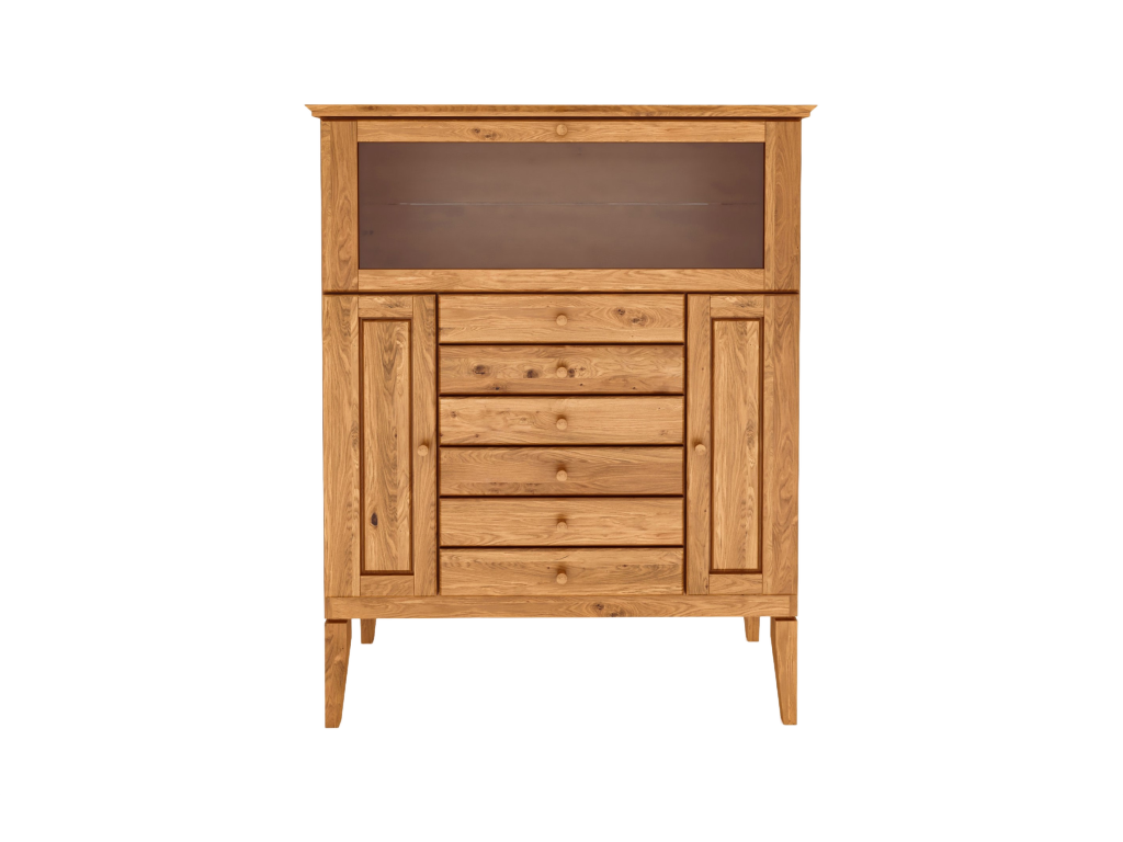 Lumenao - Natural oiled wild oak sideboard UPZP70843
