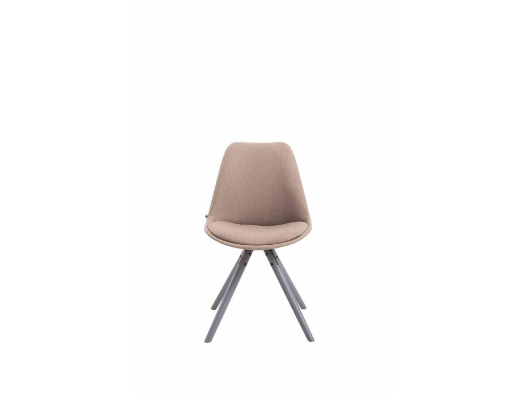 Dining chair - Fabric / Wood - Ventoriq DIUT51481