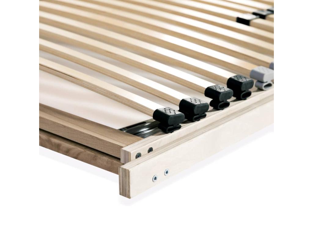 Lumenao bed bases without mattresses, 2 pcs, with 28 Lumenao 80x200 cm QCMF55724