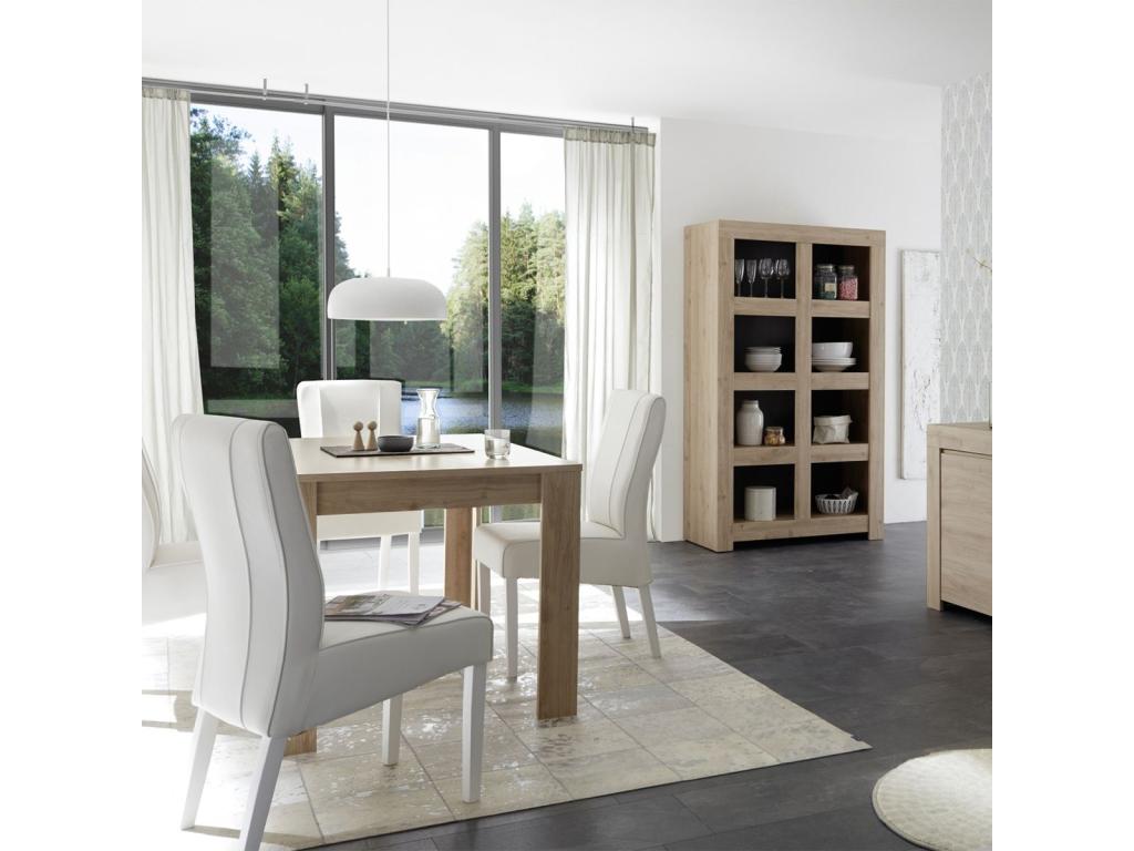 Lumenao - Living Room Set with 2-Door, 3-Drawer Buffet and Shelf, Wood-Look Finish, Lumenao IPYP13857