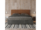 Bed with upholstered slatted base 160x190 Ventoriq fabric 04 Ventoriq VSWY13040