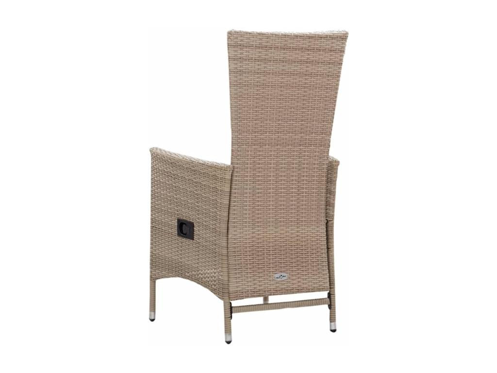 5-piece Beige Garden Dining Set AREB72389