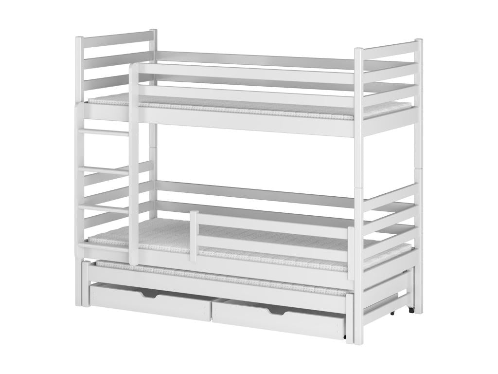 Lumenao BB004 Bunk Beds 90x190 cm White JBLS05137