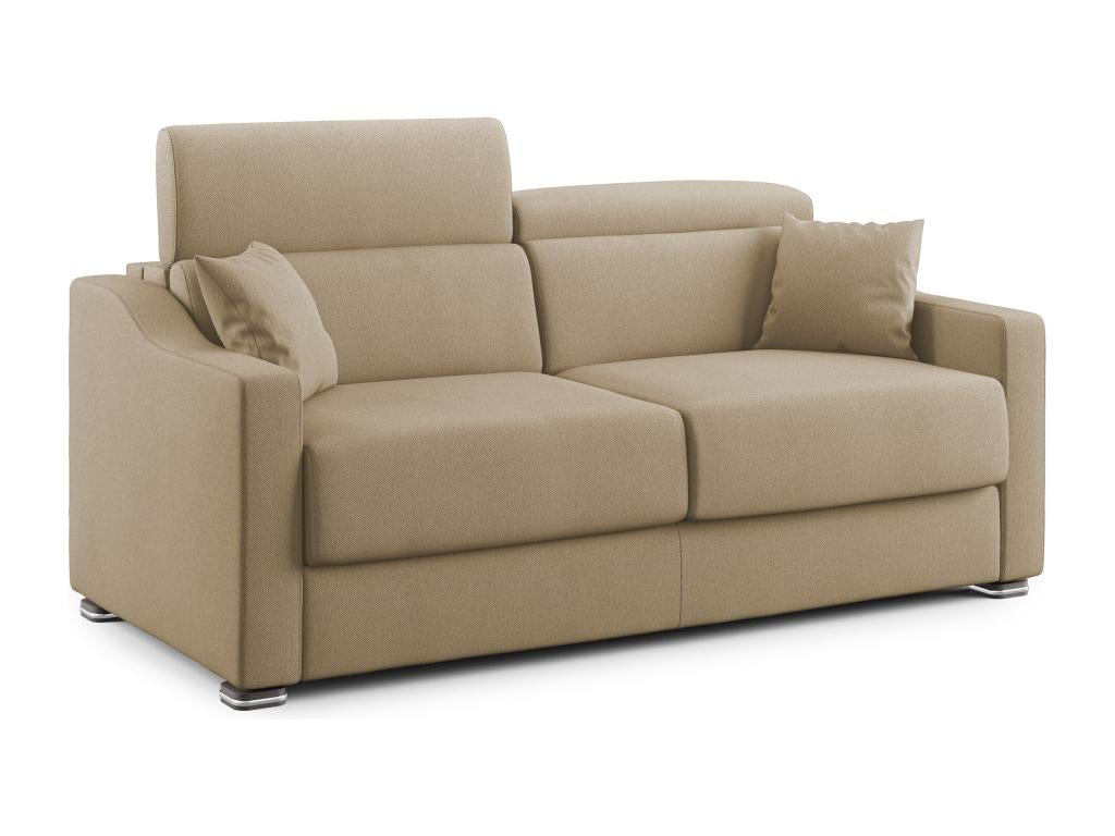 Lumenao Convertible Sofa Bed in Detachable Fabric T05 171 cm Matte - 120x197 Beige PFHL71613