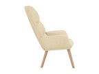 Cream Fabric Relaxation Chair FFIW61082