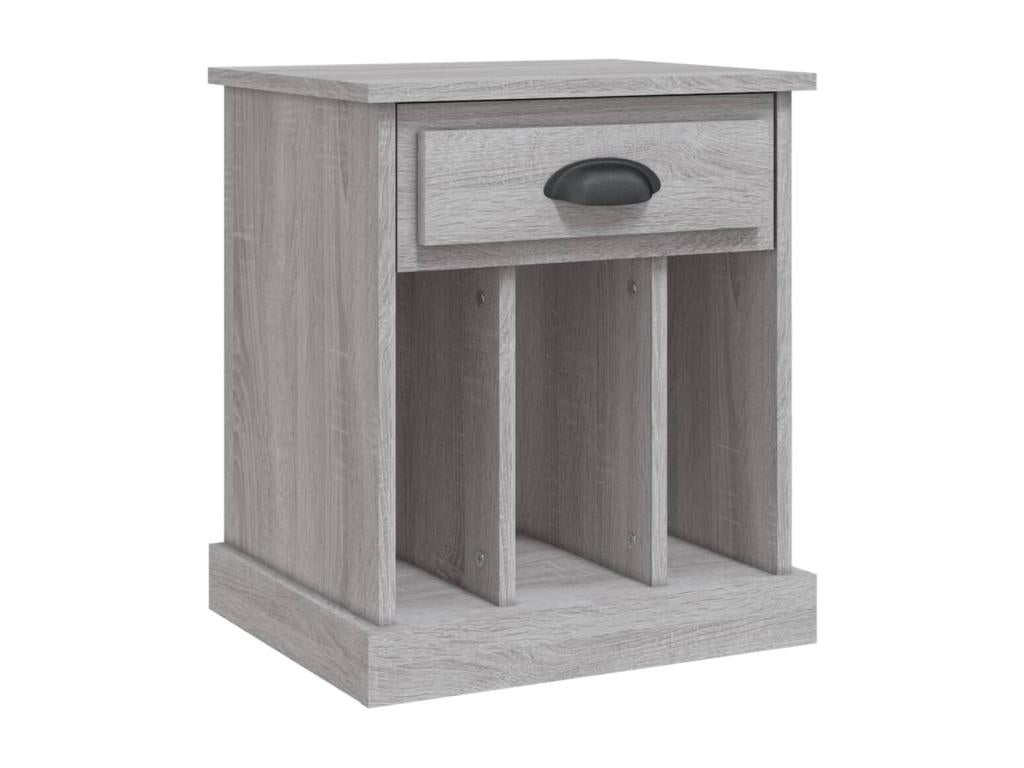 Lumenao - Lumenao bedside table, grey, 43x36x50 cm KNUV96407