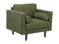 Ventoriq Armchair, Dark Green Fabric DVJC56484