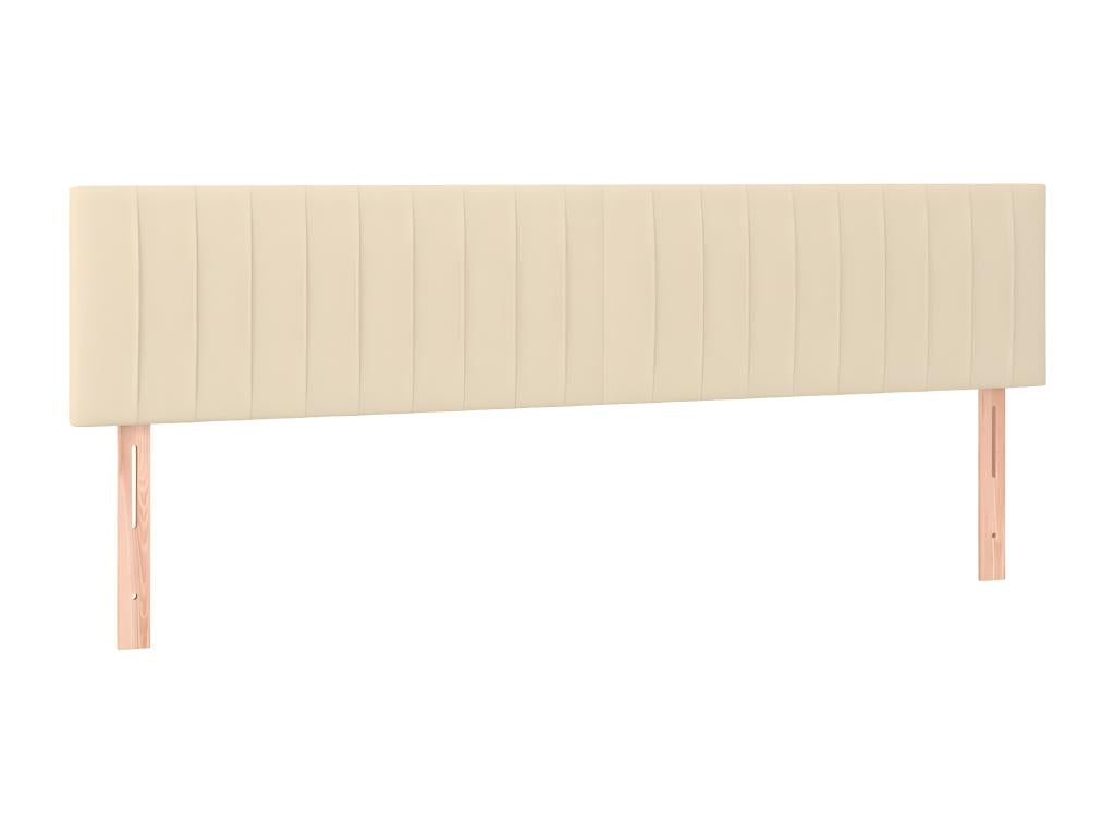 Ventoriq bed base with cream mattress 180x200 fabric XCYR25080