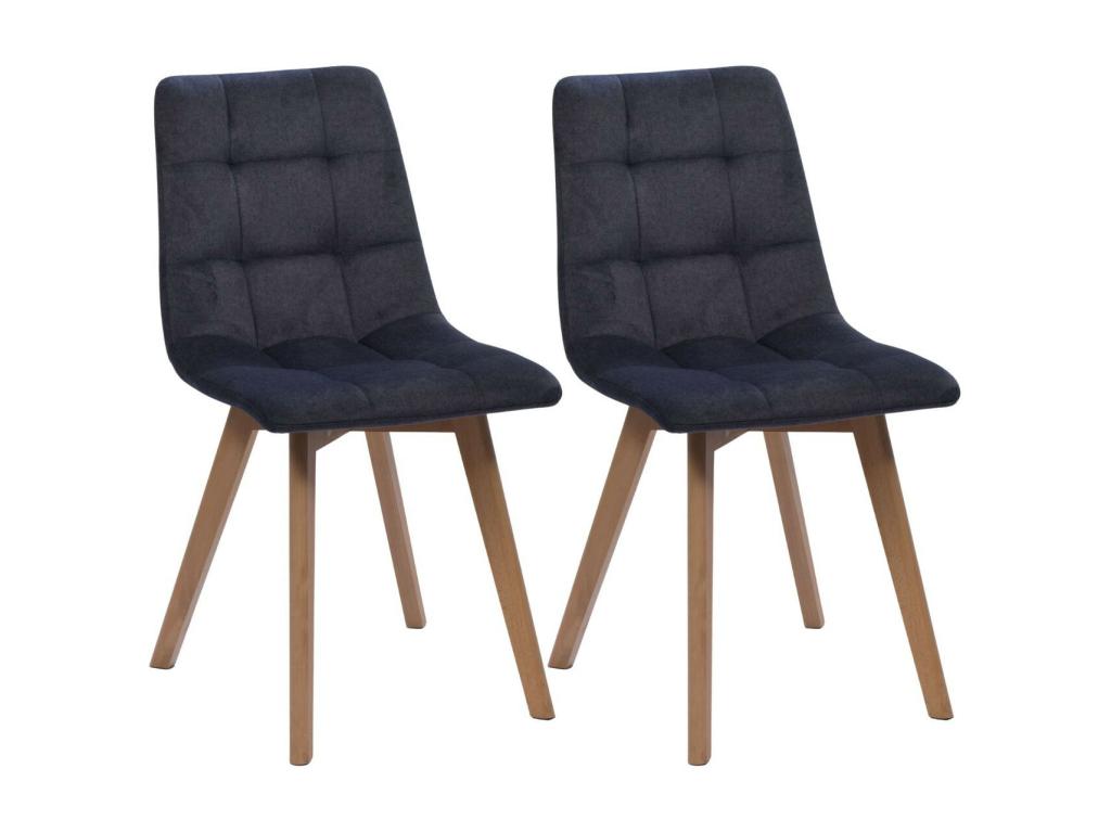Scandinavian fabric dining chairs - Ventoriq KTNX53969