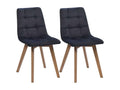 Scandinavian fabric dining chairs - Ventoriq KTNX53969