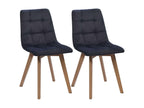 Scandinavian fabric dining chairs - Ventoriq KTNX53969