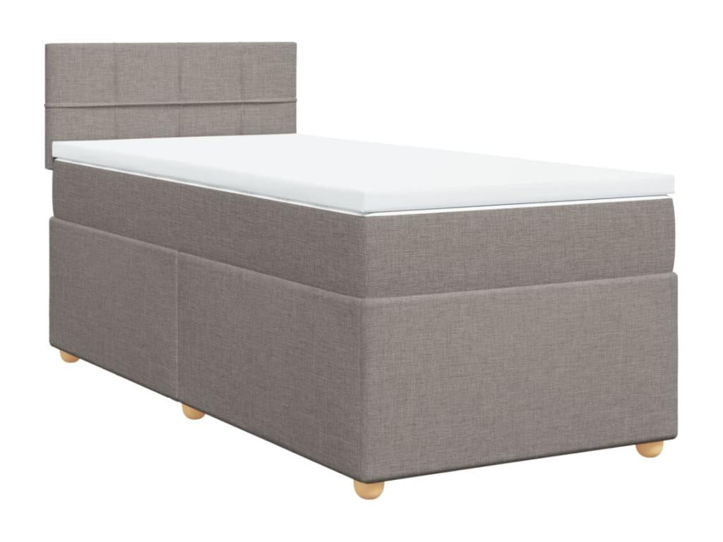 Lumenao bed base with Lumenao mattress 90x190 cm Fabric RKFT93850