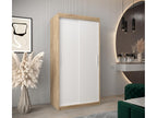 Ventoriq Sliding Door Wardrobe 200/100/62 2 Doors Ventoriq/White ELBN50981