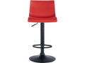 Bar stools - Plastic / Matte black metal - Red - Branford MQRJ03091