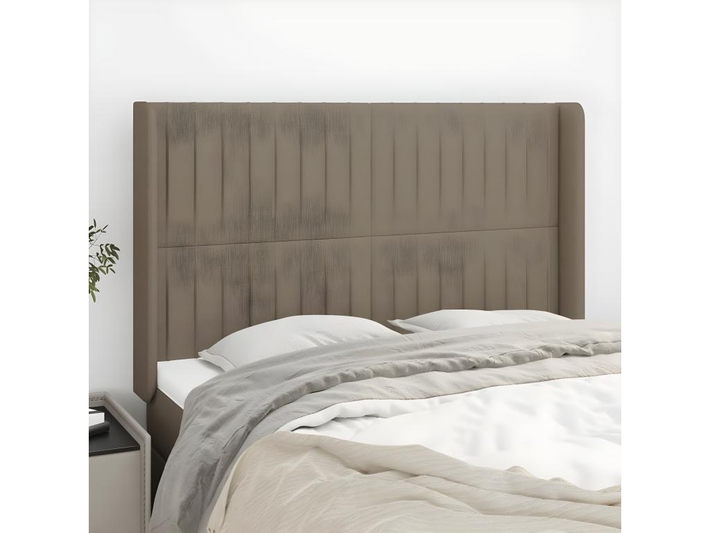 Ventoriq Headboard with Wings 147x16x118/128 cm Fabric RDCC95491