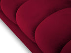 Lumenao - Lumenao 2-seater sofa in red velvet - 152x92x75cm MIPP22311