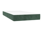 Lumenao bed base with LED mattress, dark green, 200x200 cm, JQBF35338