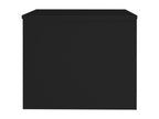 Coffee table, black, 80x50x40 cm, engineered wood, KSXA07382