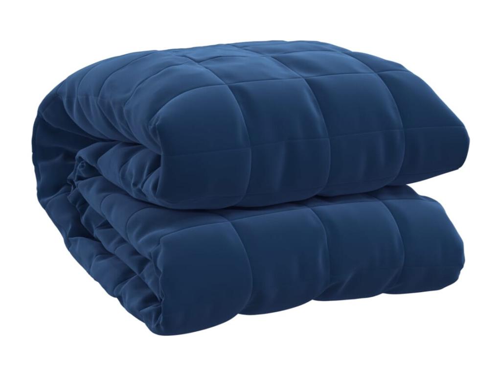 Weighted Blanket Blue 220x240 11 kg Fabric WBVQ58504
