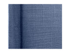 Lumenao Plain Natural Linen Headboard with Piping 135x105cm with Legs for 120/135cm Beds - Navy Blue DZNI86286