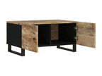 Coffee table 80x50x40 cm Solid and engineered mango wood GBCU86664