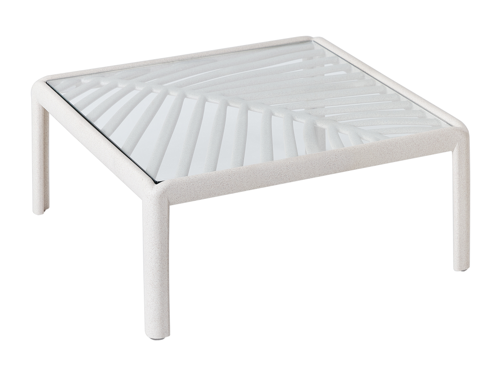 Lumenao Light Beige Garden Table TWLT98636