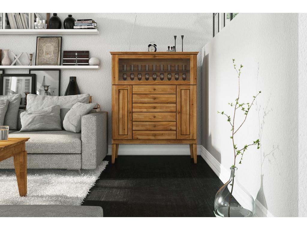 Lumenao - Natural oiled wild oak sideboard UPZP70843