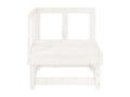 White garden corner sofa in solid pine wood BRRZ55514