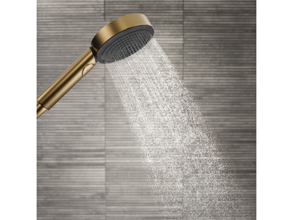 Lumenao 3-jet brushed bronze shower head EWXW02024