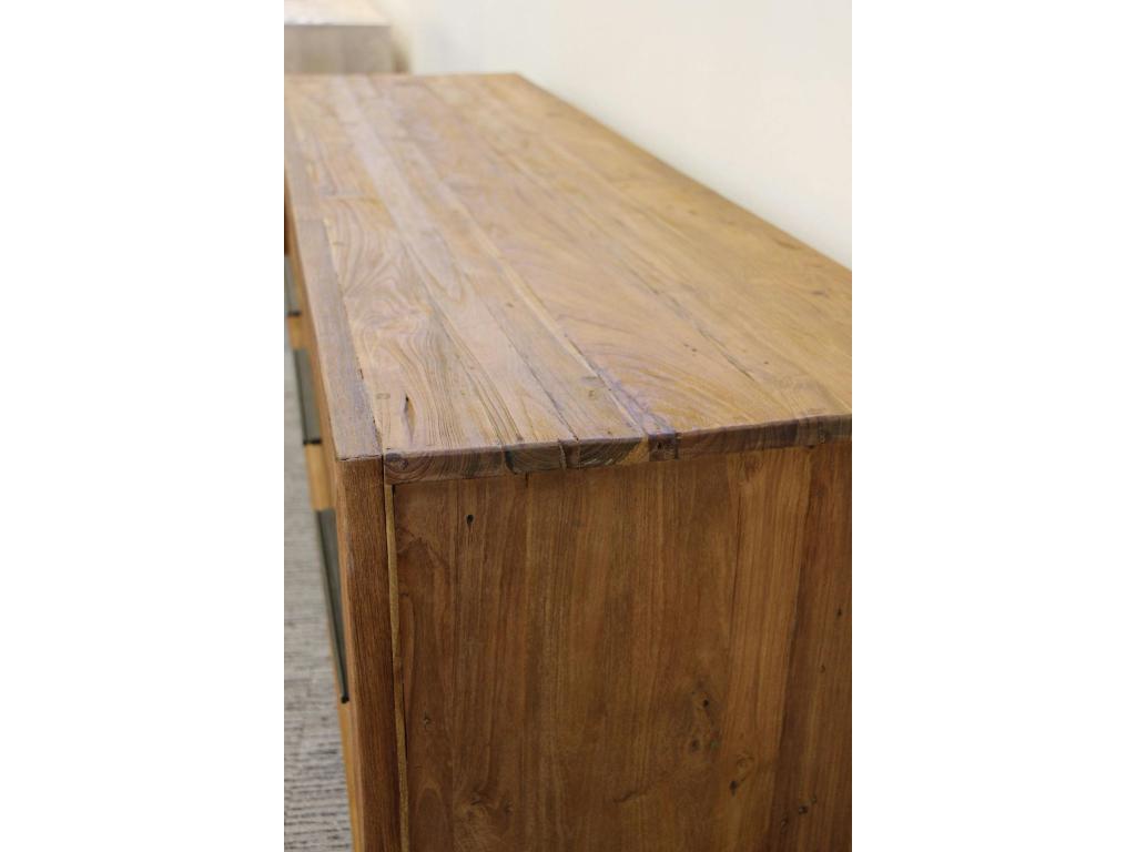 Lumenao DPHF63499 Highboard in Natural Recycled Teak