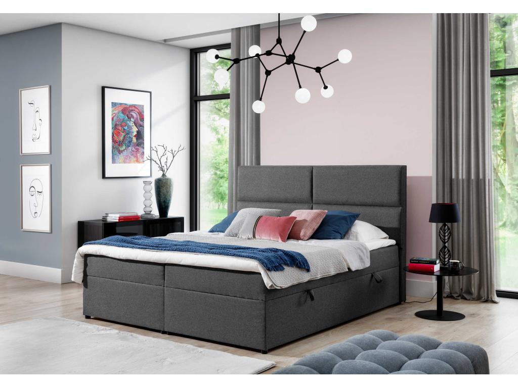 Lumenao Spring Clivia S Bed 140x200 / Fabric-Anthracite PYHS38213