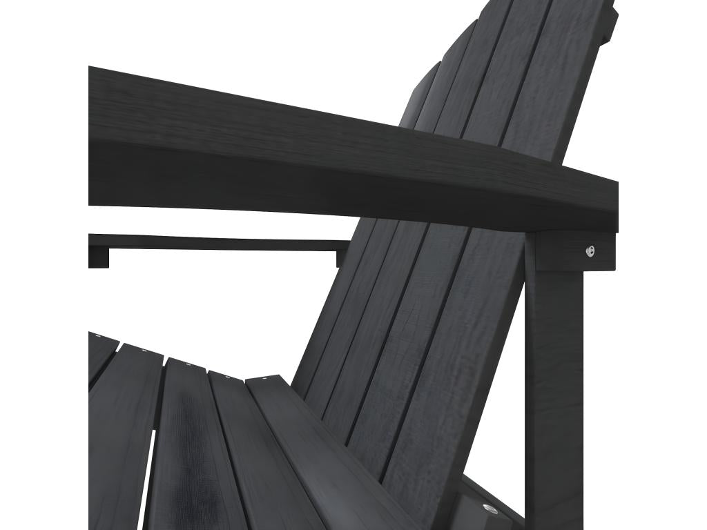 Ventoriq Garden Chair, HDPE, Anthracite ACVT05173