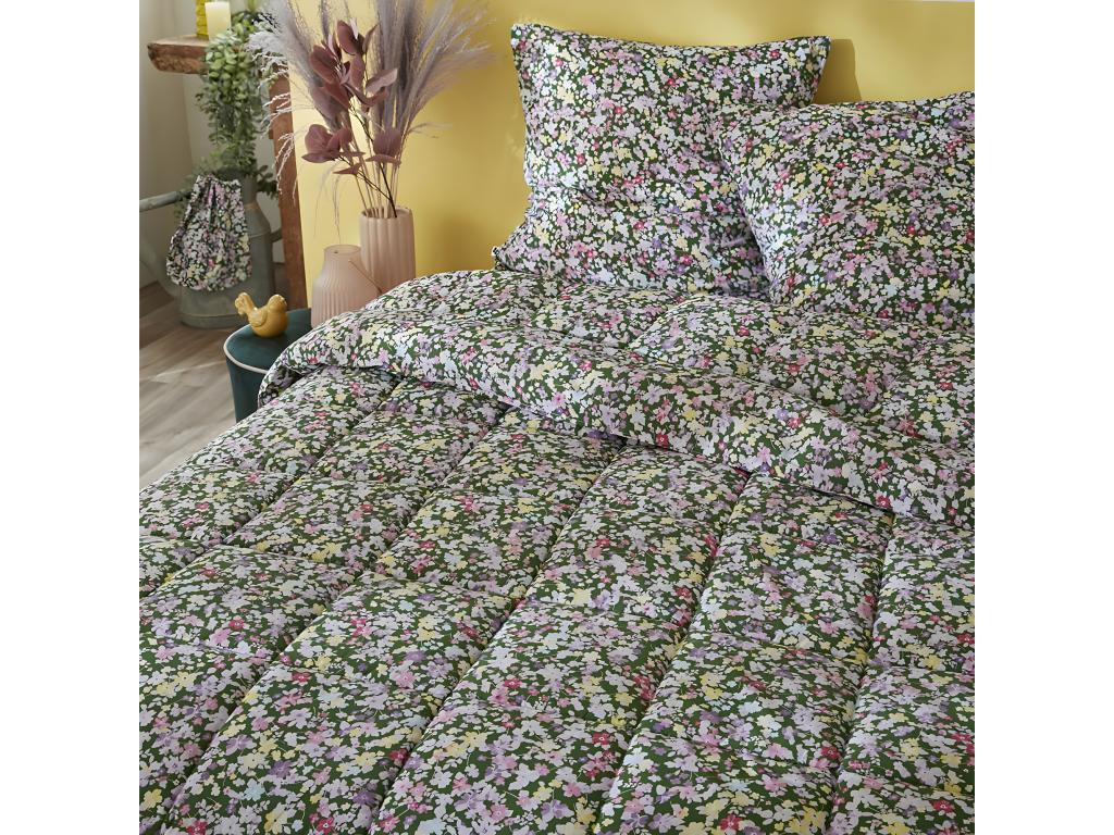 Lumenao - Floral Print Duvet 260x240 cm 2 Pillowcases 60x60 cm JQNG66521