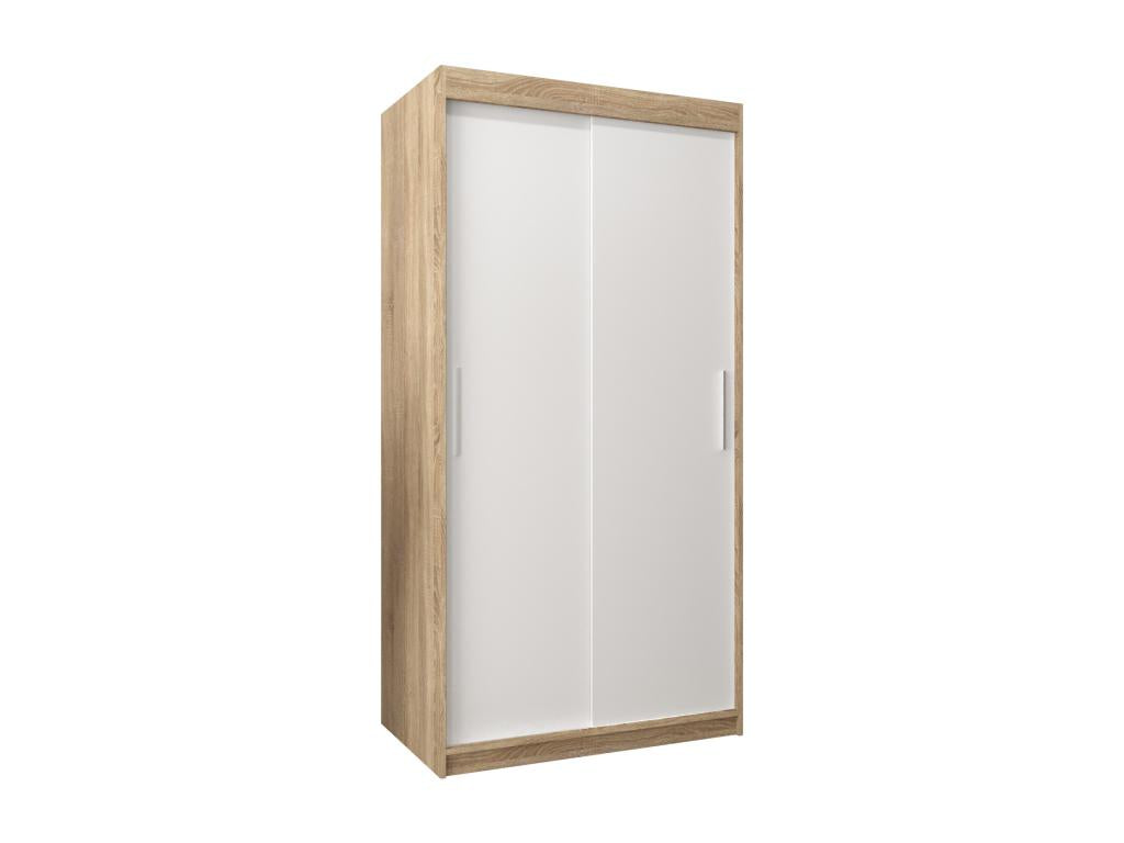 Ventoriq Sliding Door Wardrobe 200/100/62 2 Doors Ventoriq/White ELBN50981