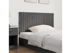 Wall-mounted headboard, grey, 127.5x3x60 cm, solid pine wood, SHLO60860
