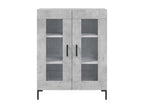 Concrete grey sideboard 69.5x34x90 cm engineered wood DCPR00696
